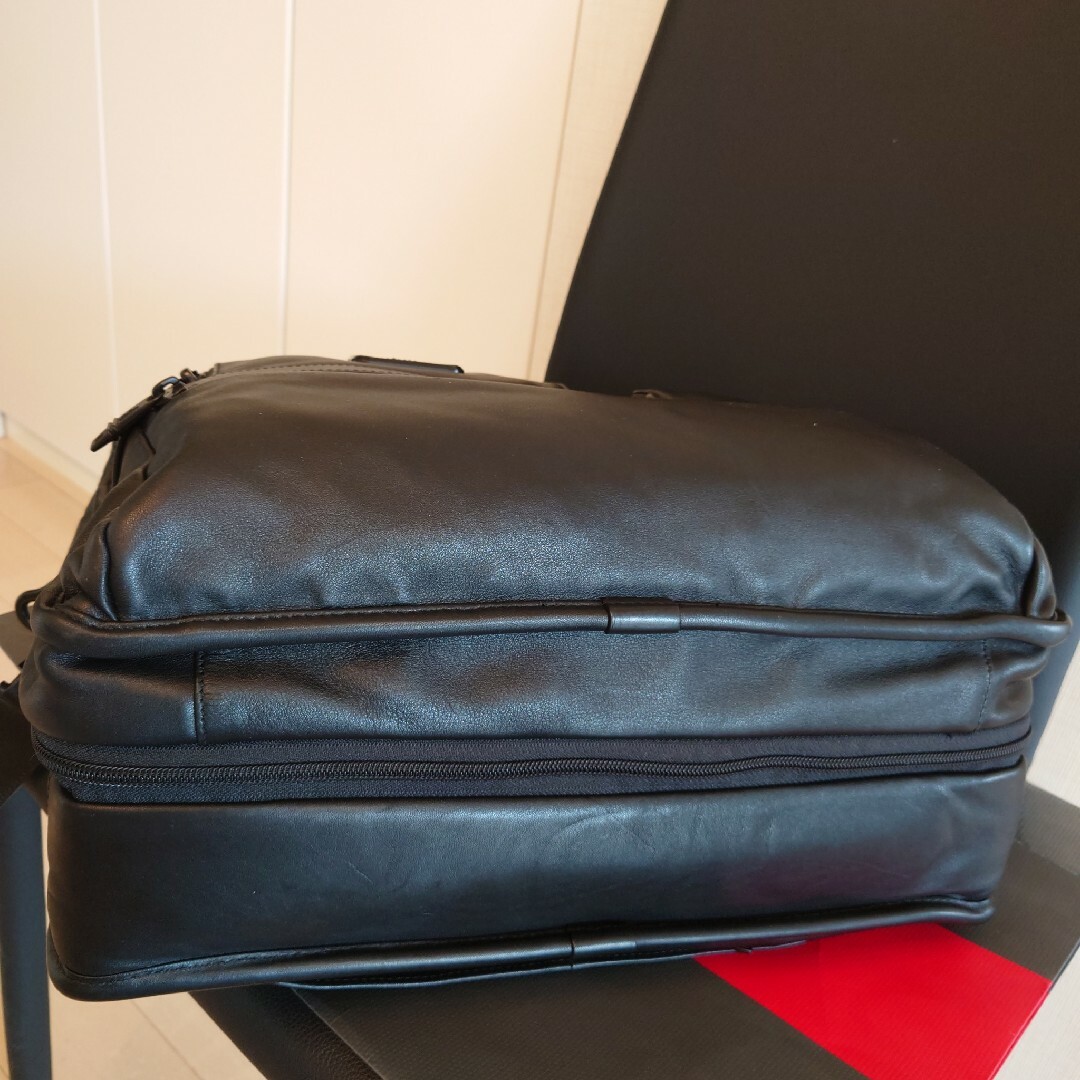 【美品】TUMI96141D2 エクスパンダブル オールレザー ブリーフ 6