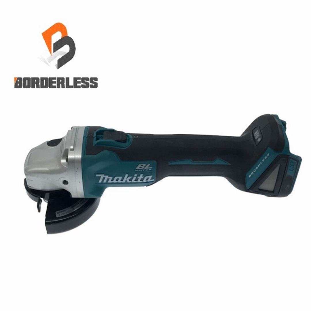 ☆比較的綺麗です☆ makita マキタ 18V mm 充電式ディスクグラインダ GA404DN 本体のみ 80239