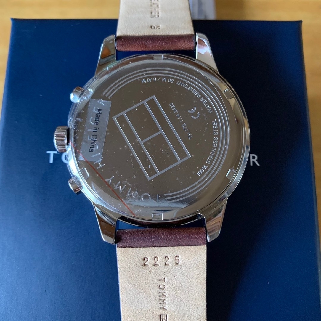 【新品】トミー ヒルフィガー 腕時計 メンズ 1791487 ネイビー/ブラウン