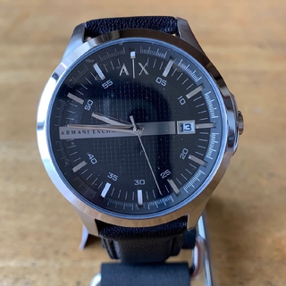 新品✨アルマーニエクスチェンジ クオーツ メンズ 腕時計 AX2144 ブラック