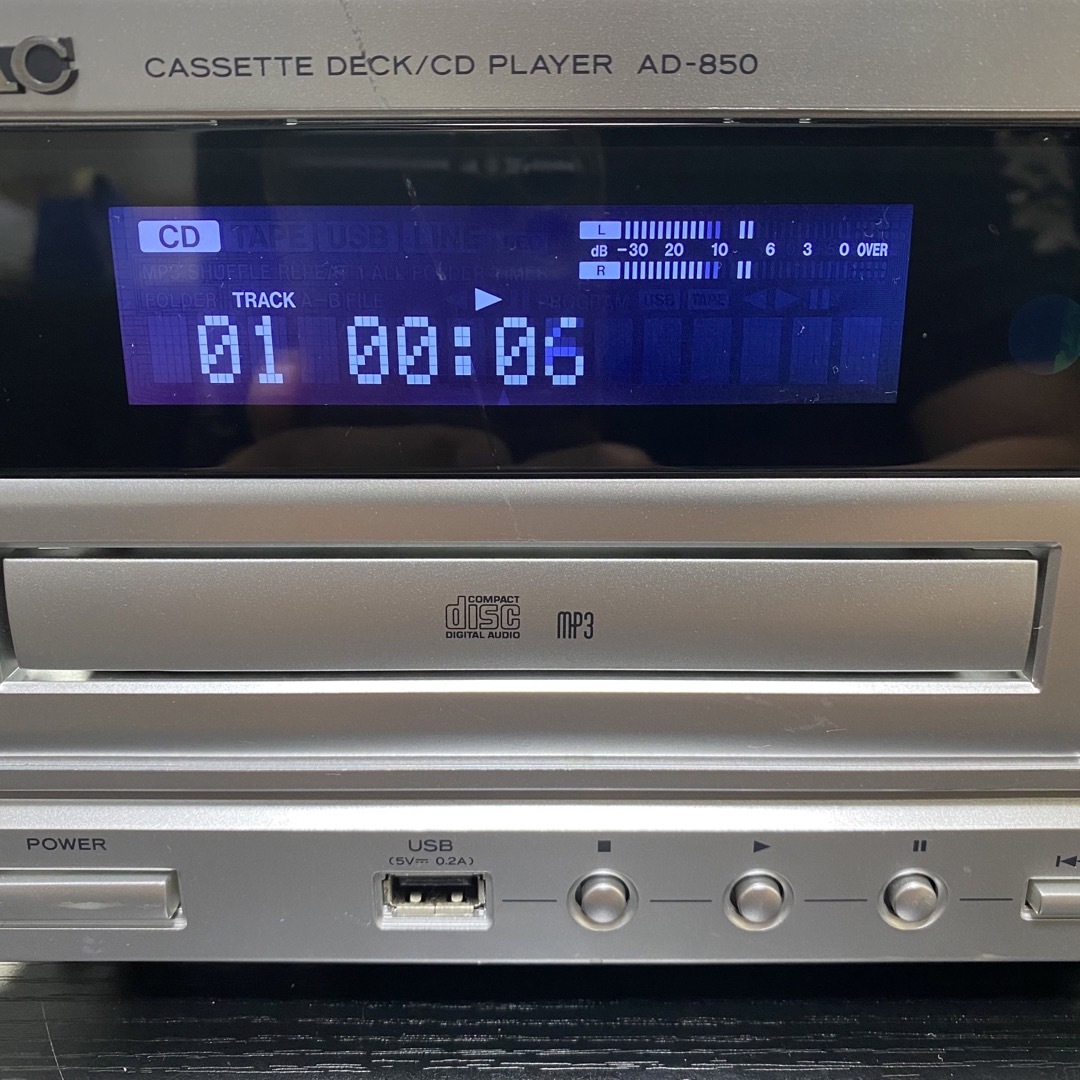 TEAC ティアック AD-850 USB/カセット/CDプレーヤー