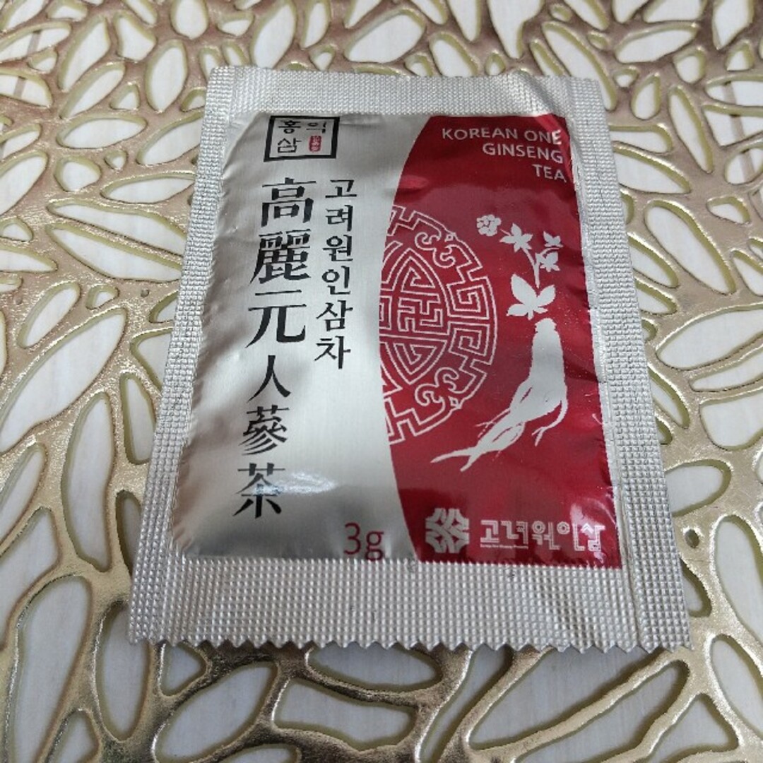 高麗人参茶  ✨  ５０包 食品/飲料/酒の健康食品(健康茶)の商品写真