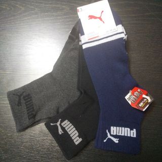 プーマ(PUMA)のPUMAソックス3足セットsize26-28cm(ソックス)