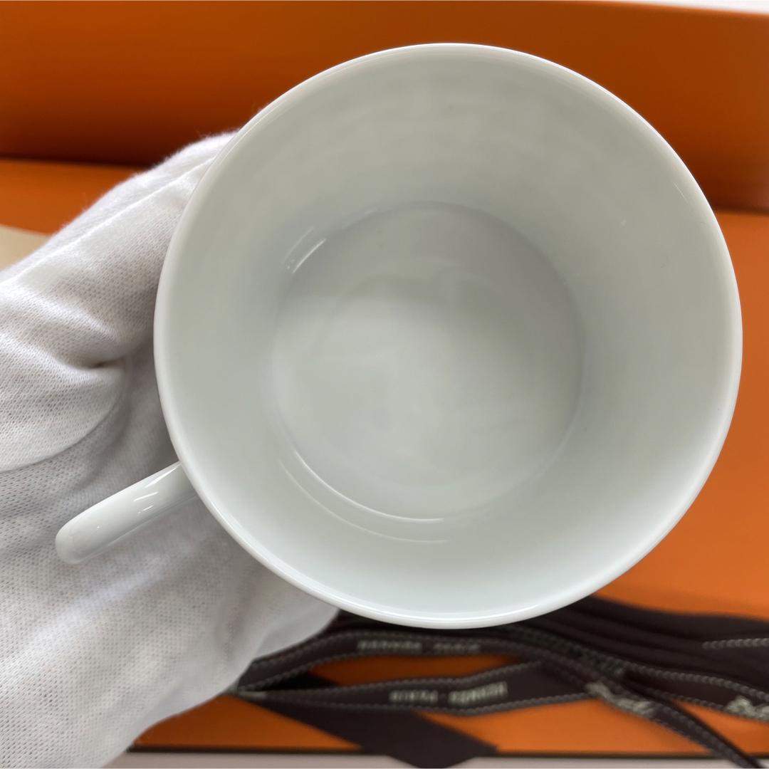 Hermes(エルメス)のHERMES モザイク コーヒーカップ&ソーサーセット新品 インテリア/住まい/日用品のキッチン/食器(グラス/カップ)の商品写真