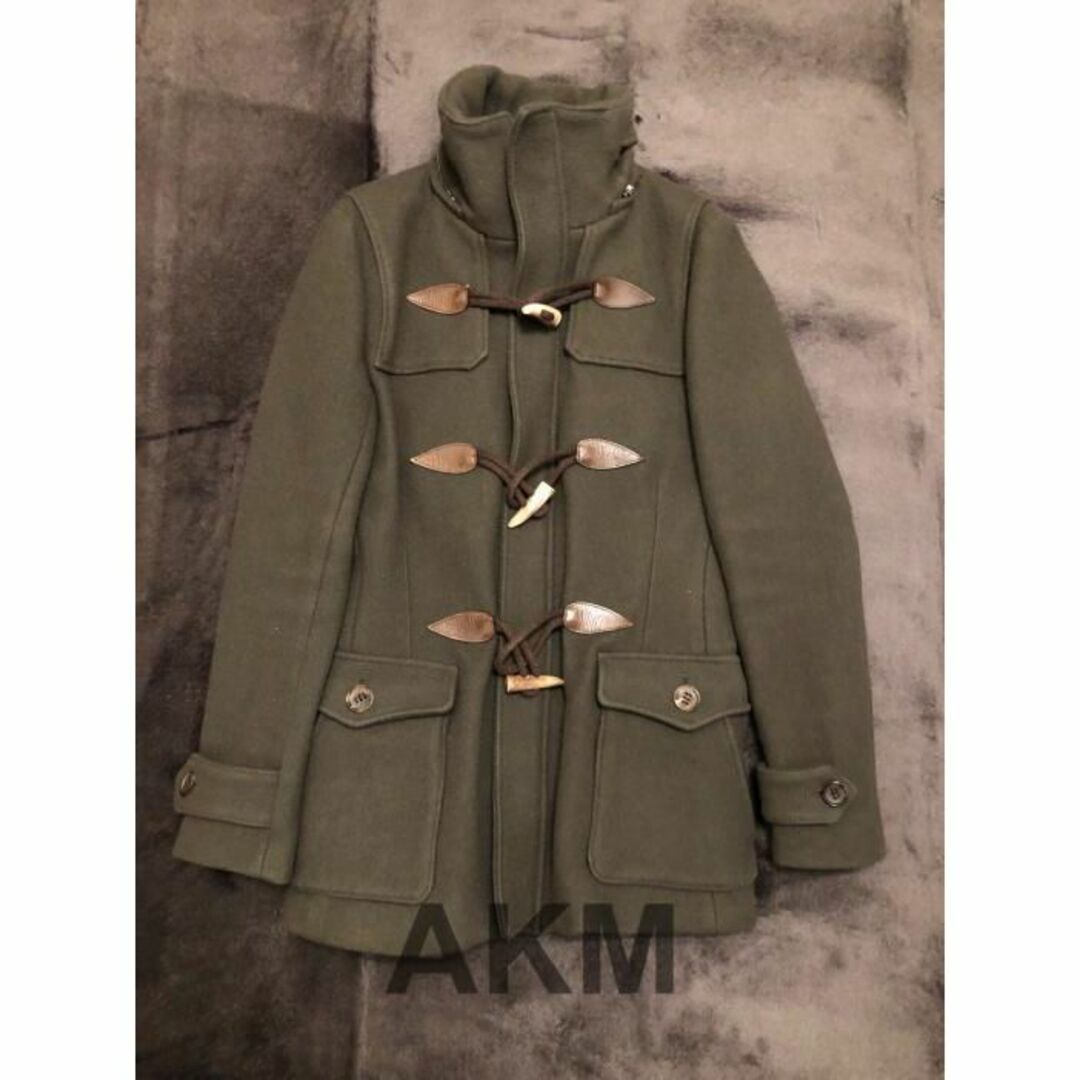 AKM double melton short duffle S ベージュ