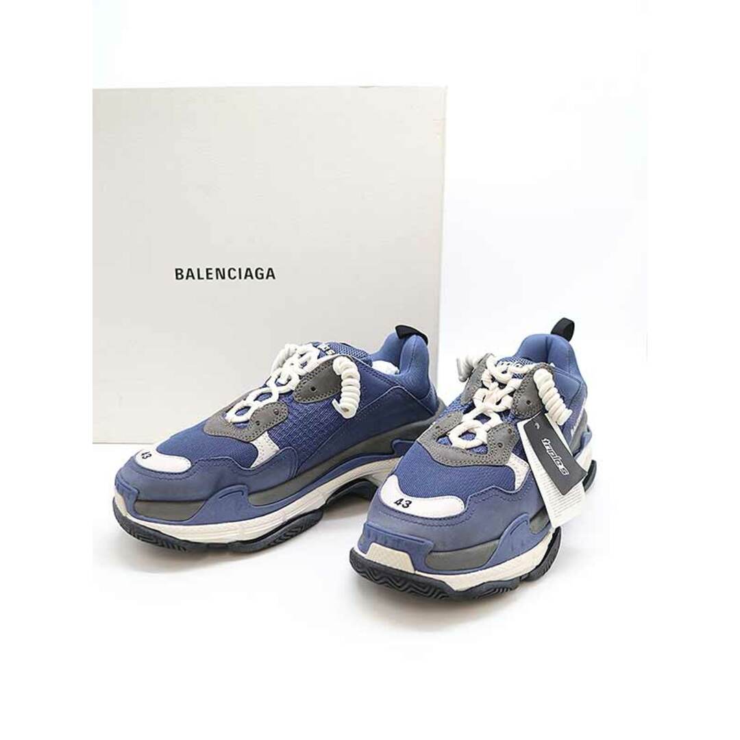 Balenciaga(バレンシアガ)のBALENCIAGA バレンシアガ Triple S Trainers トリプルエス スニーカー ブル- 43 メンズの靴/シューズ(スニーカー)の商品写真