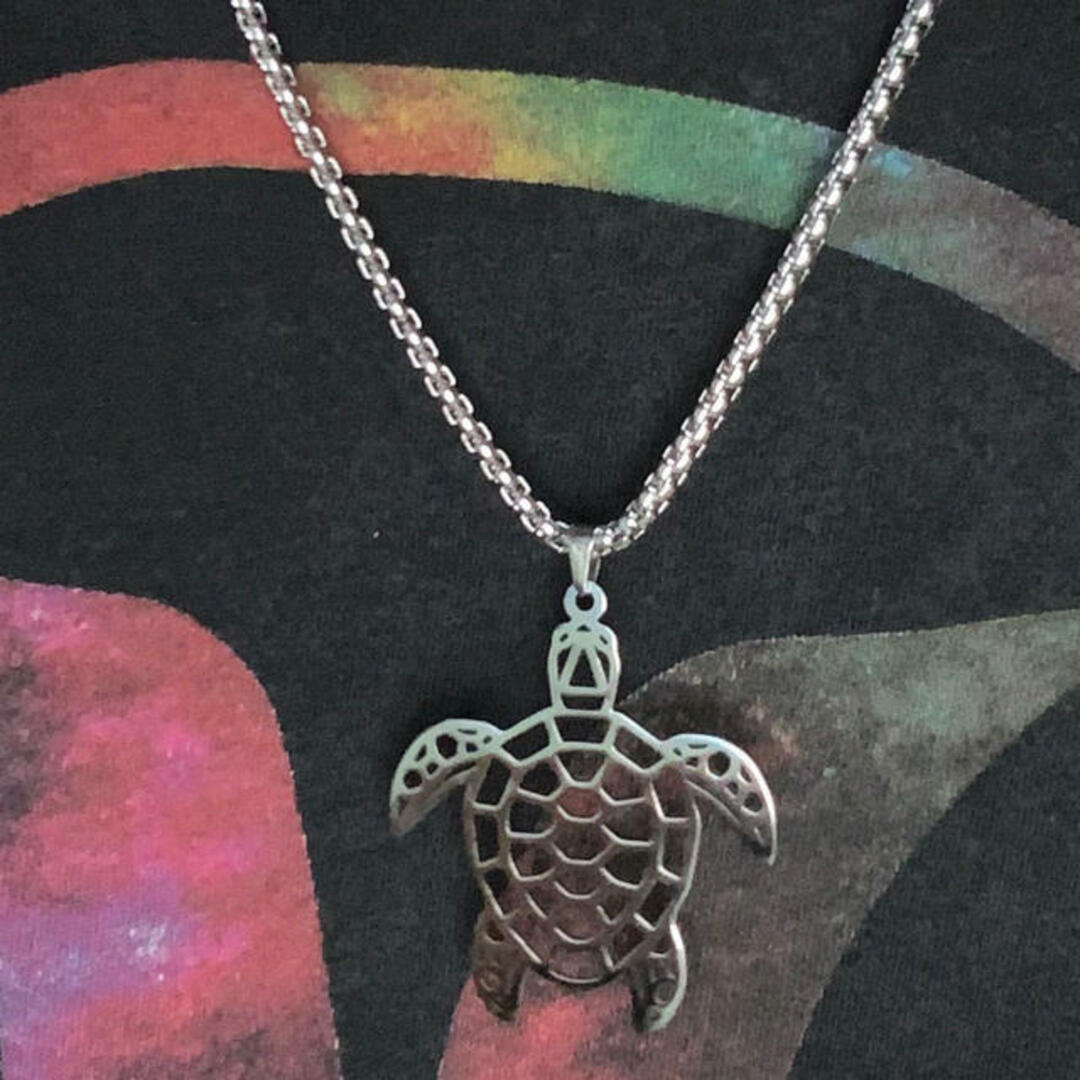 送料込み】ウミガメ ~Hawaiian Jewelry~ Honu ネックレスの通販 by ...