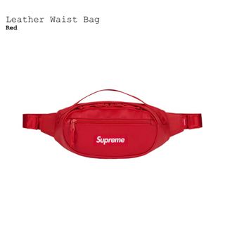 【最安値】国内正規品 Supreme Waist Bag 17AW Red