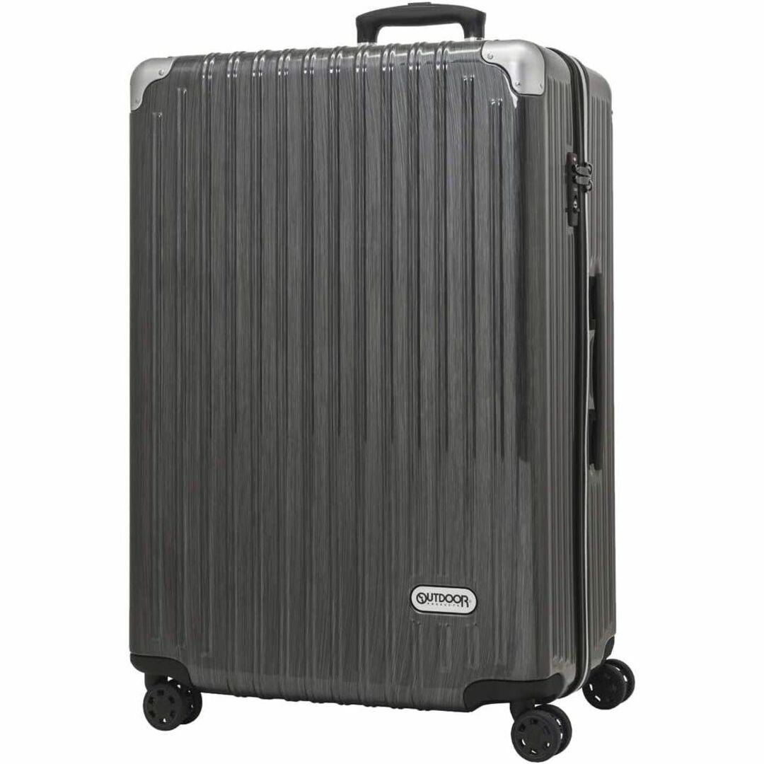 【色: BKH】[アウトドアプロダクツ] スーツケース 大型 100L 70cm