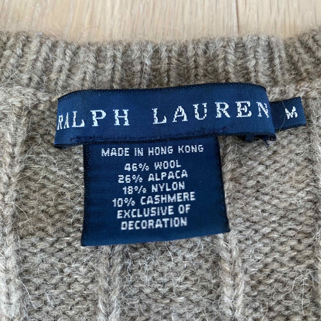 Ralph Lauren(ラルフローレン)のラルフローレン　ニットセーター　M（150cm前後） キッズ/ベビー/マタニティのキッズ服女の子用(90cm~)(ニット)の商品写真