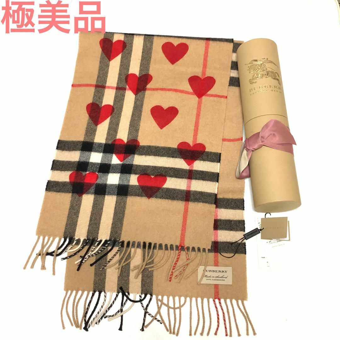 美品】バーバリー カシミヤ マフラー Burberry-