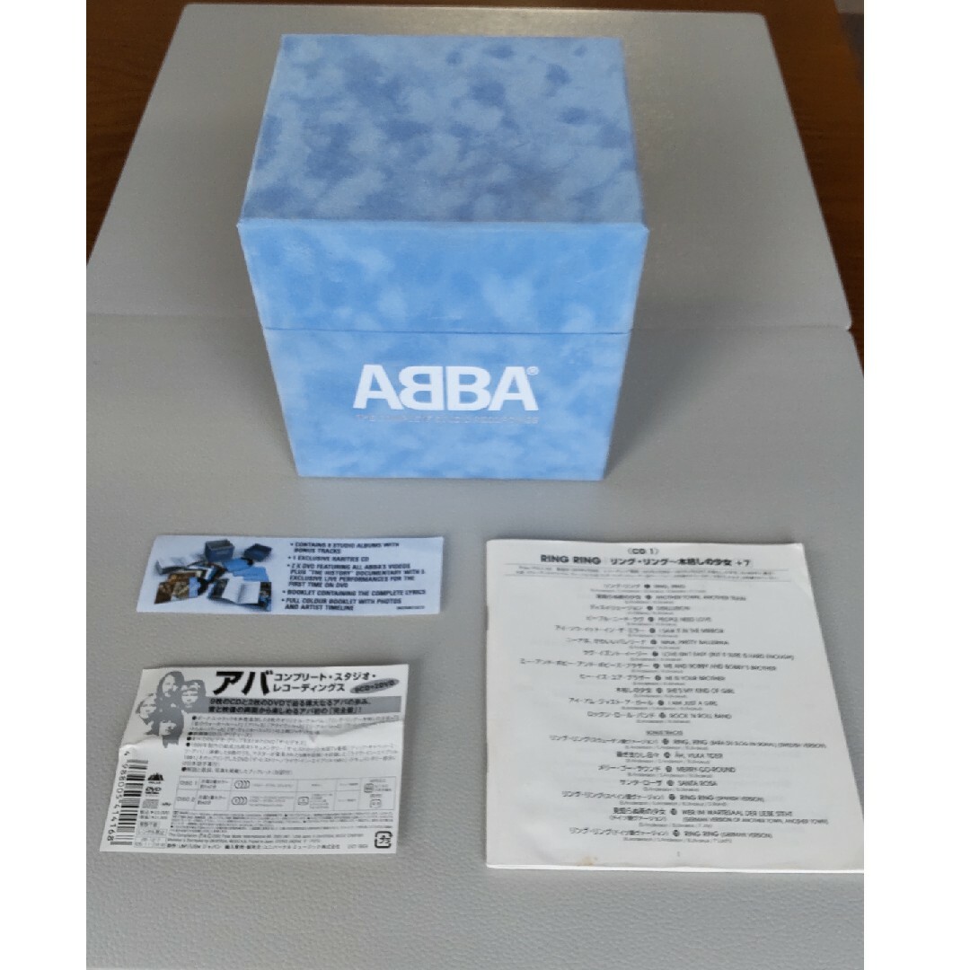 ABBA アバ コンプリート・スタジオ・レコーディングス(9CD+2DVD)ポップス/ロック(洋楽)