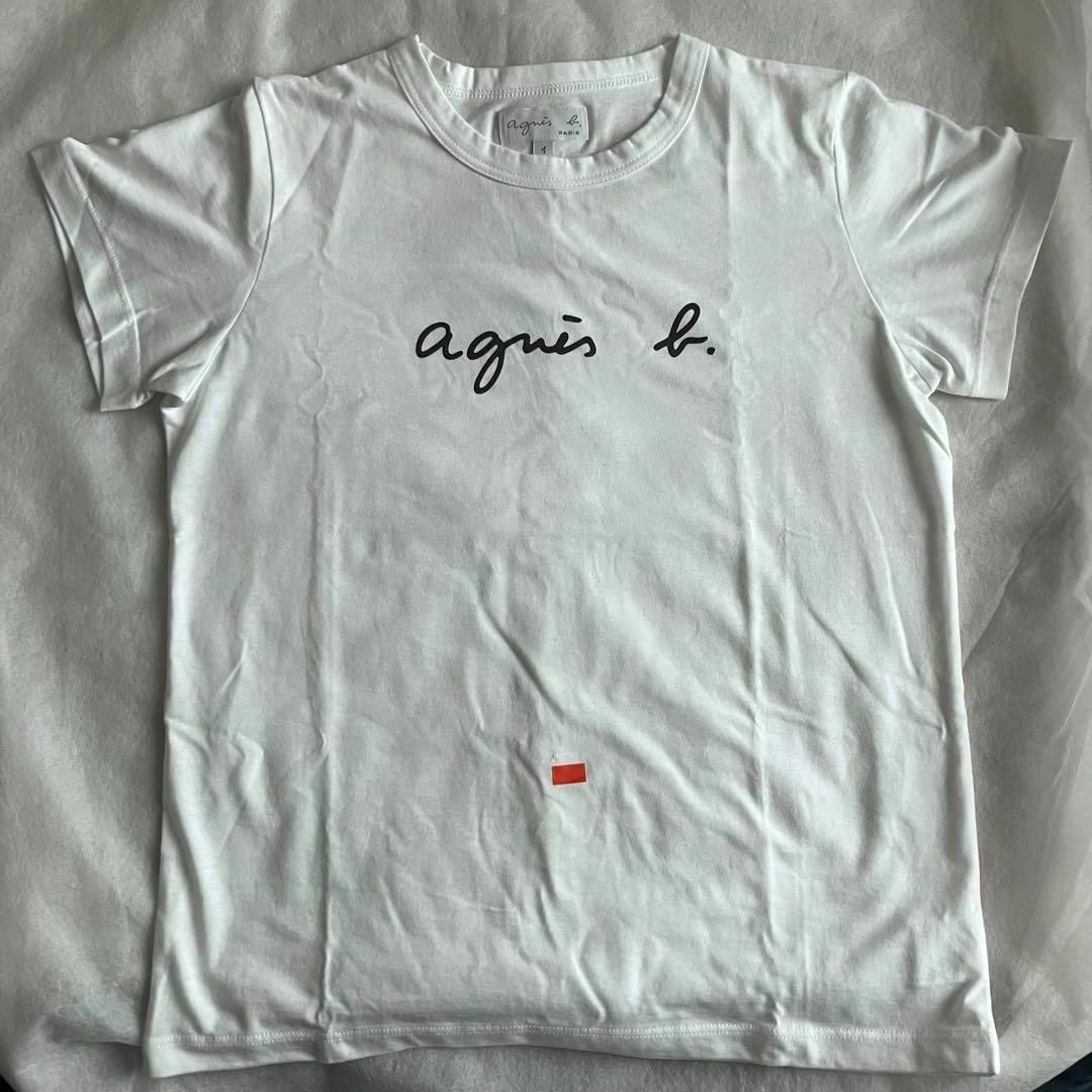 agnes b.(アニエスベー)のS137 agnes b. アニエスベー カットソー・Tシャツ ホワイト レディースのトップス(Tシャツ(半袖/袖なし))の商品写真