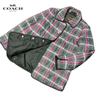 COACH - 【未使用近い美品】COACHコーチキルティングコート/レディース/サイズM〜L