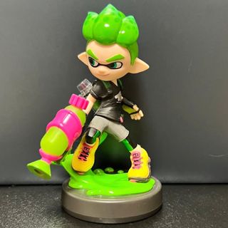 ニンテンドウ(任天堂)のamiibo ボーイ ネオングリーン (スプラトゥーンシリーズ)(ゲームキャラクター)