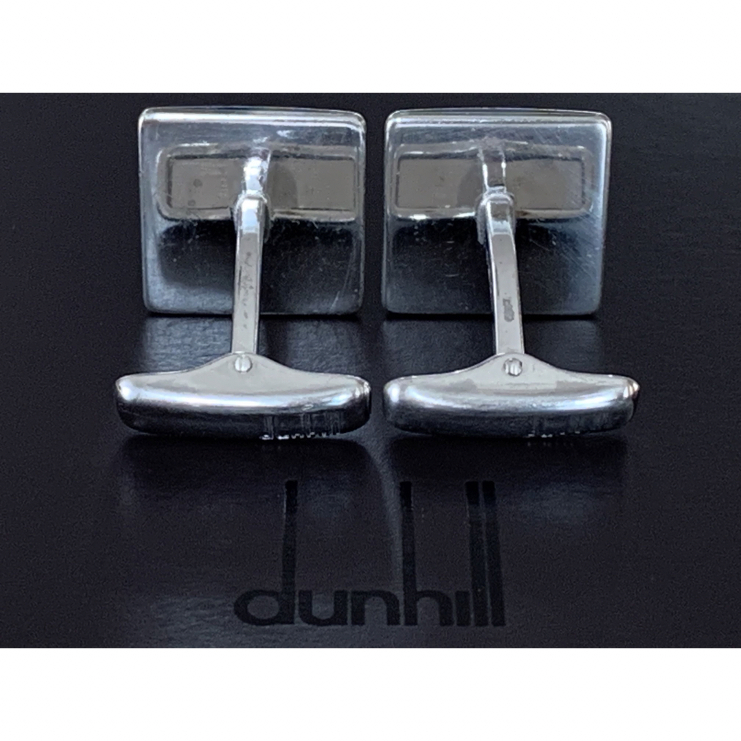 美品 dunhill スターリングシルバー製 カフリンクス※付属品はありません