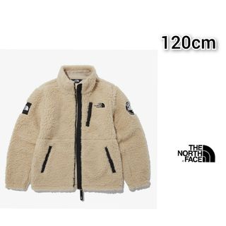 ザノースフェイス(THE NORTH FACE)のTHE NORTH　FACE　KIDS ボアジャケット　ベージュ　120㎝(ジャケット/上着)