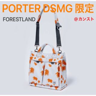 ポーター(PORTER)のPORTER GINZA 限定｢FORESTLAND｣VERTICAL TOTE(トートバッグ)