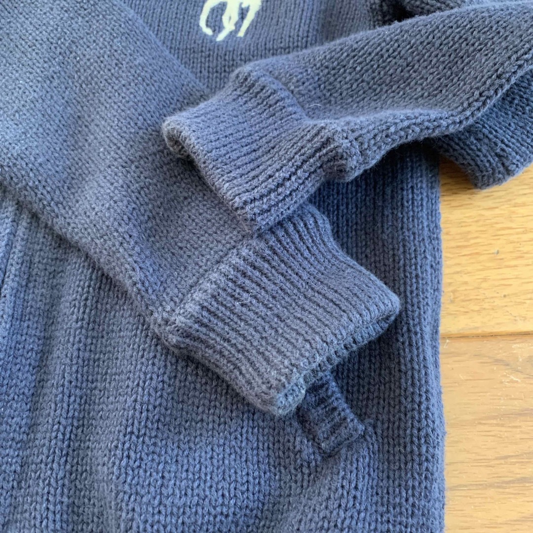 POLO（RALPH LAUREN）(ポロ)のポロラルフローレン　115サイズ　子供用ニット キッズ/ベビー/マタニティのキッズ服男の子用(90cm~)(ニット)の商品写真