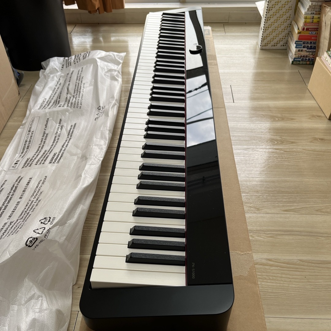 CASIO(カシオ)のCASIO Privia PX-S1000BK  88鍵盤 楽器の鍵盤楽器(電子ピアノ)の商品写真