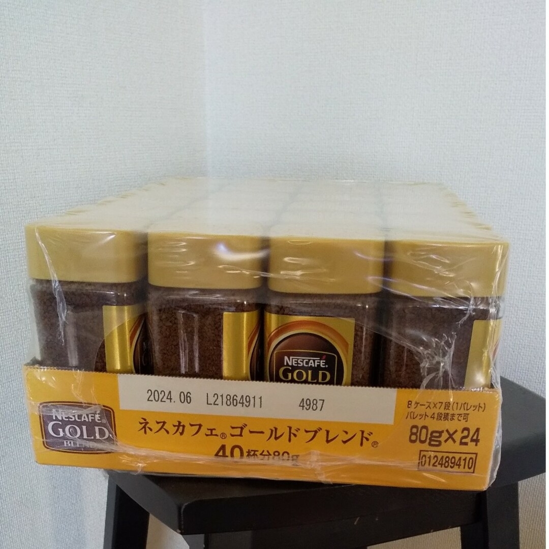 Nestle(ネスレ)のネスカフェゴールドブレンド80g×24 食品/飲料/酒の飲料(コーヒー)の商品写真