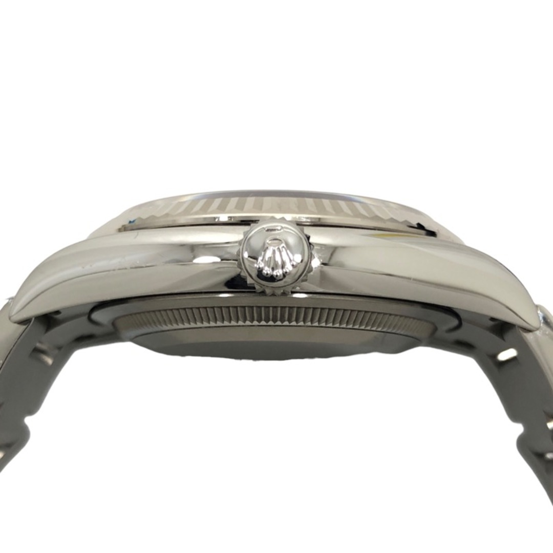ロレックス ROLEX デイトジャスト36 ランダムシリアル 126234 シルバー文字盤 オイスターブレス SS/K18WG 自動巻き メンズ 腕時計