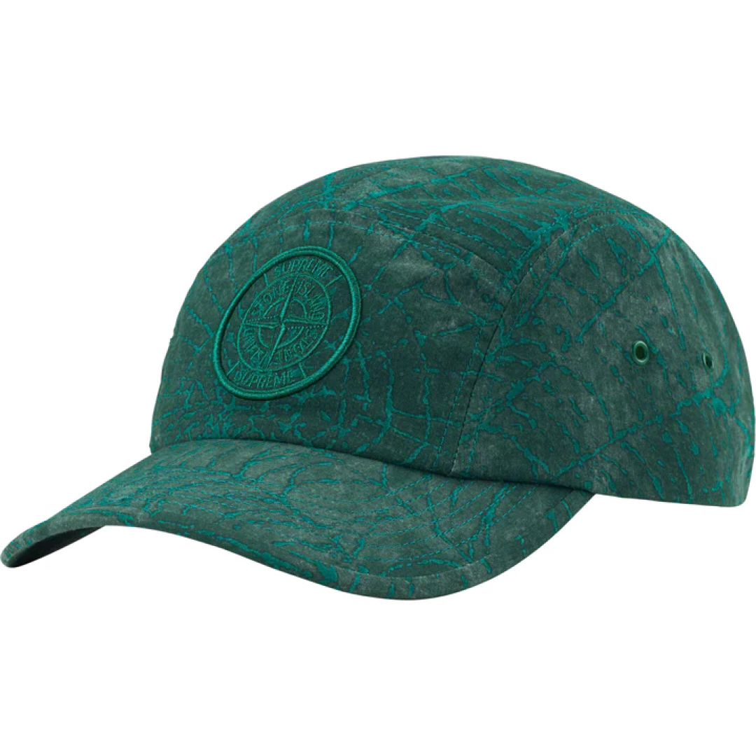 Supreme Stone Island Camp cap 黒 シュプリーム