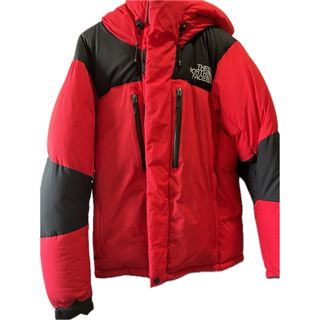 ノースフェイス(THE NORTH FACE) ライトダウンジャケット（レッド/赤色