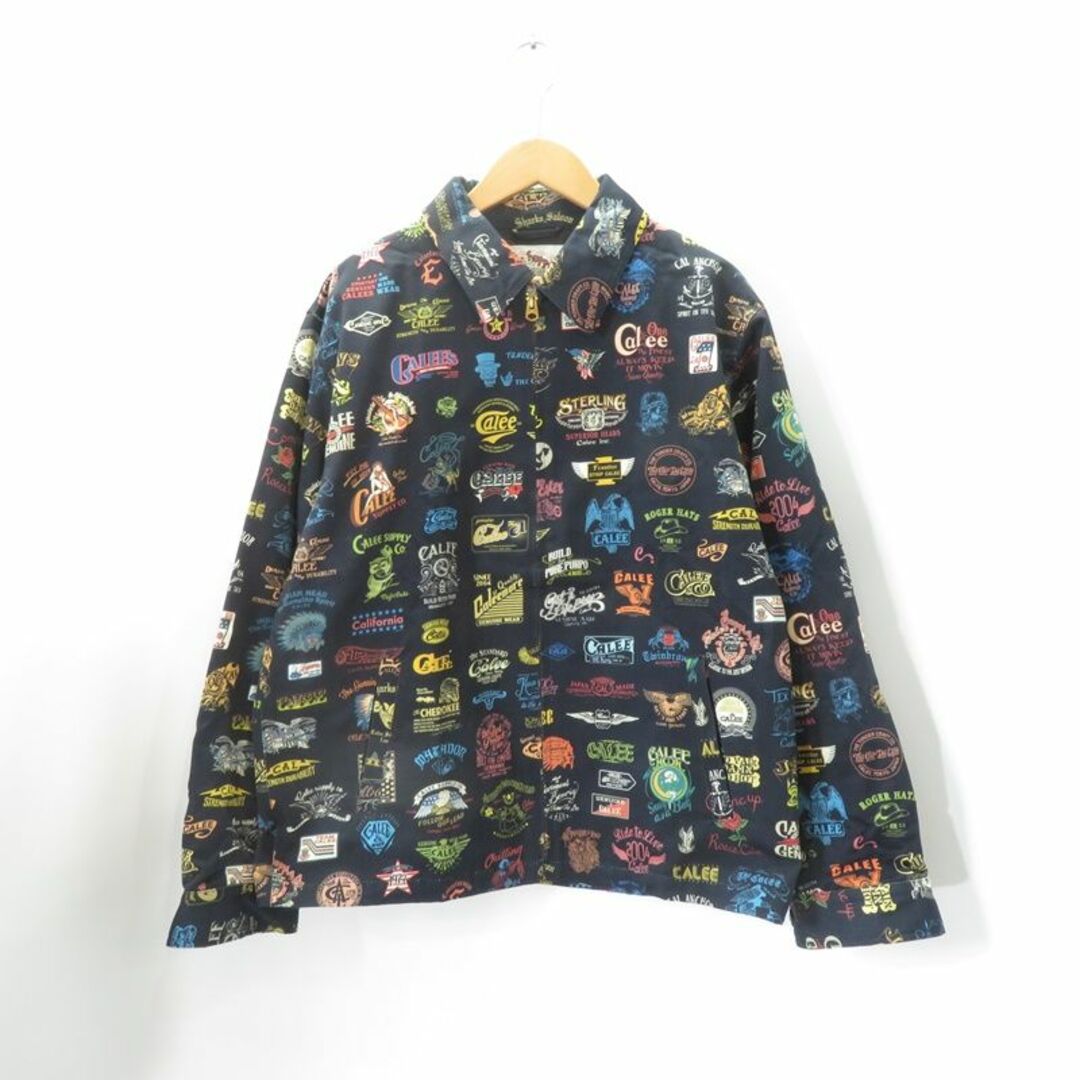 CALEE ARCHIVE LOGO PATTERN JACKET