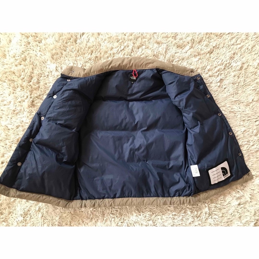 THE NORTH FACE(ザノースフェイス)のナツシーズー様専用；美品；ノースフェイス　ダウンジャケット130cm キッズ/ベビー/マタニティのキッズ服男の子用(90cm~)(ジャケット/上着)の商品写真