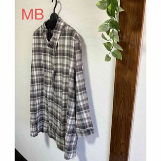 ミントブリーズ(MINT BREEZE)のMB タグ付新品　定価7,700円　4L   ミント　ブリーズ  ロング　シャツ(シャツ/ブラウス(長袖/七分))