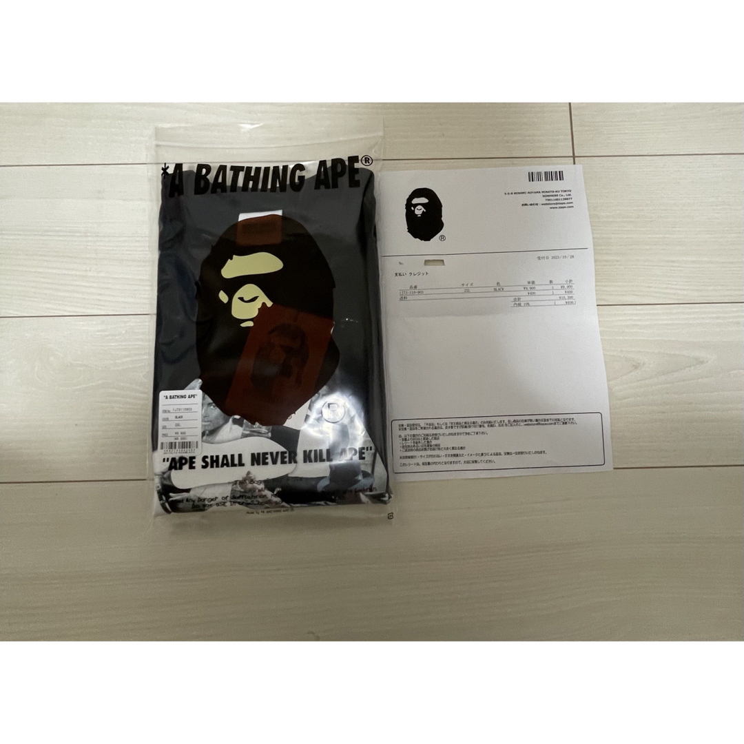 A BATHING APE(アベイシングエイプ)のBAPE X MICHAEL JACKSON APE HEAD XXLサイズ メンズのトップス(Tシャツ/カットソー(半袖/袖なし))の商品写真