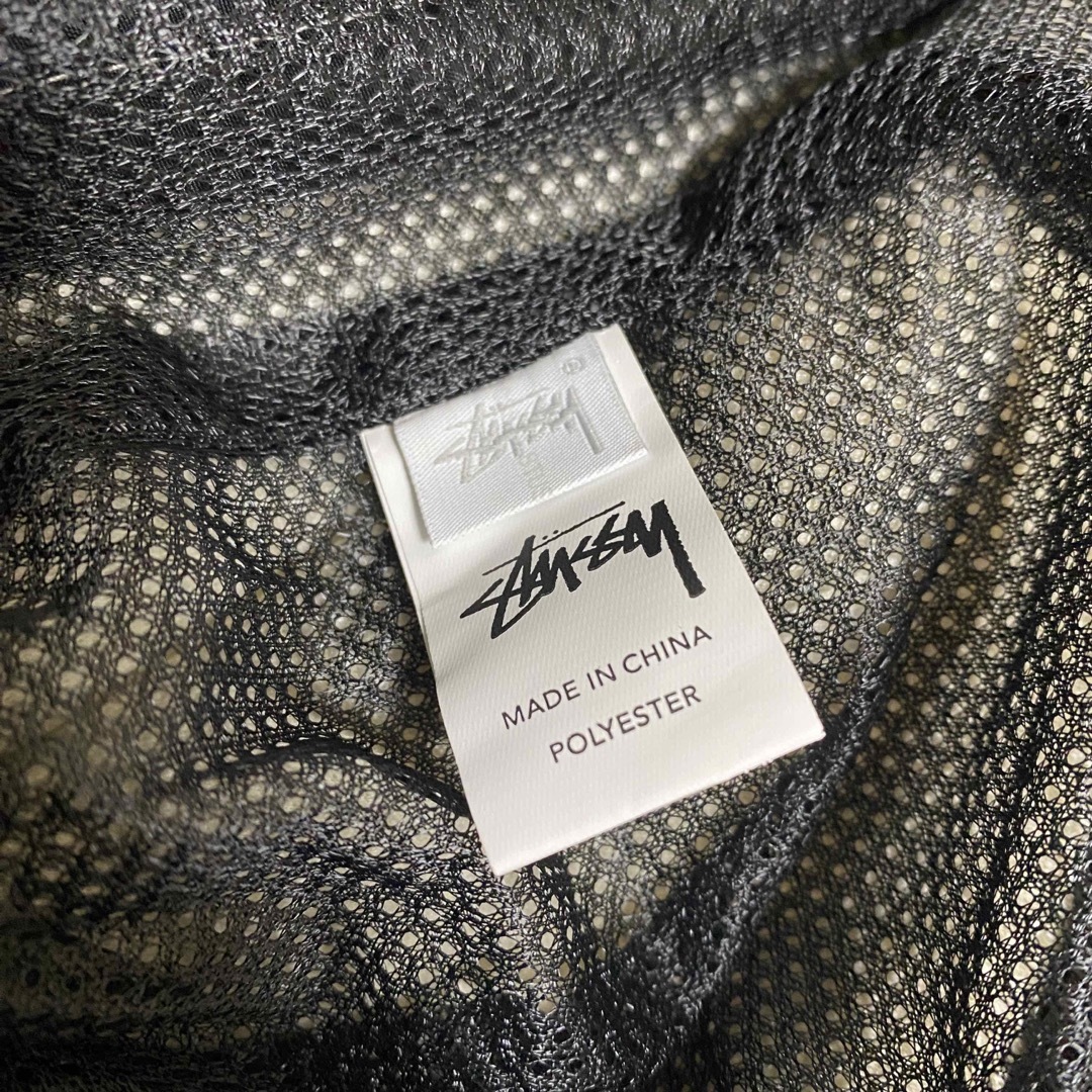 海外限定 STUSSY ホワイト ビッグ フリースジャケット XL