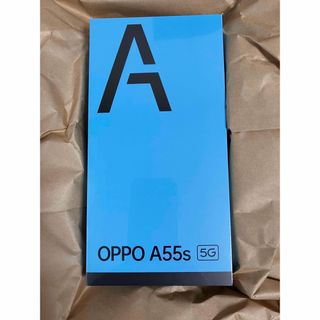 オッポ(OPPO)のOPPO A55s 5G Black(スマートフォン本体)