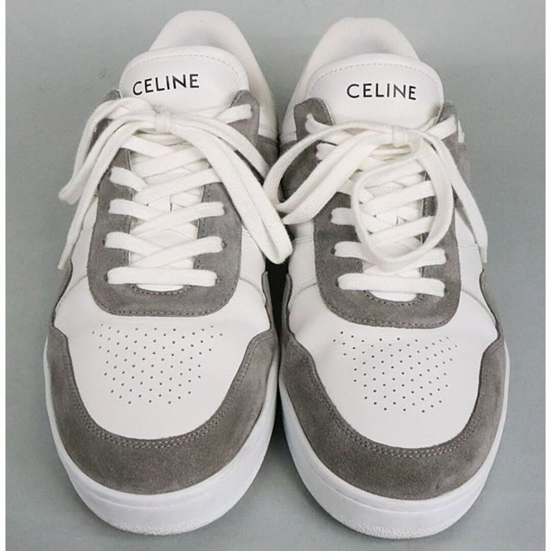 celine - 銀座店 セリーヌ 23年 レースアップ ロースニーカー スエード