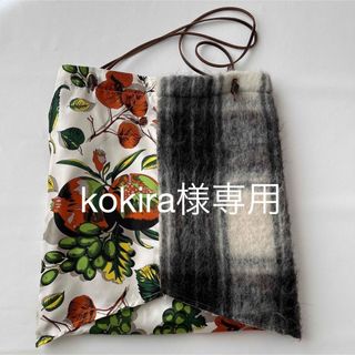 マニプリ(manipuri)のkokira様専用11/1まで　manipuri　マニプリプリントトートバッグ　(ショルダーバッグ)