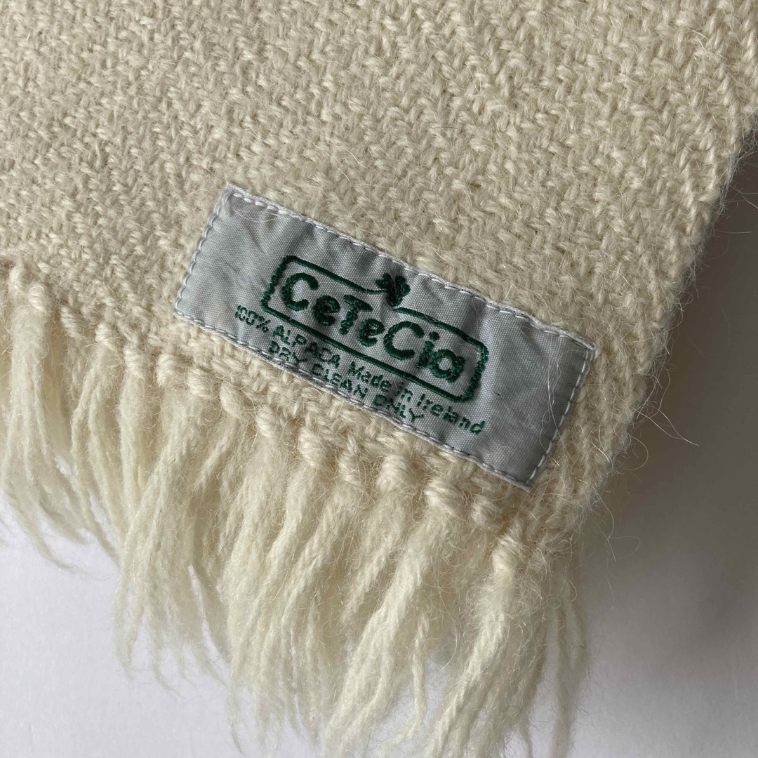 アイルランド製 アルパカ スカーフ ストール マフラー レディースのファッション小物(マフラー/ショール)の商品写真