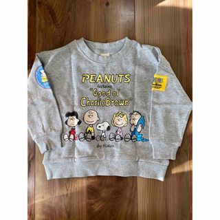 ピーナッツ(PEANUTS)の♡100サイズ ピーナッツの仲間たちトレーナー♡(Tシャツ/カットソー)