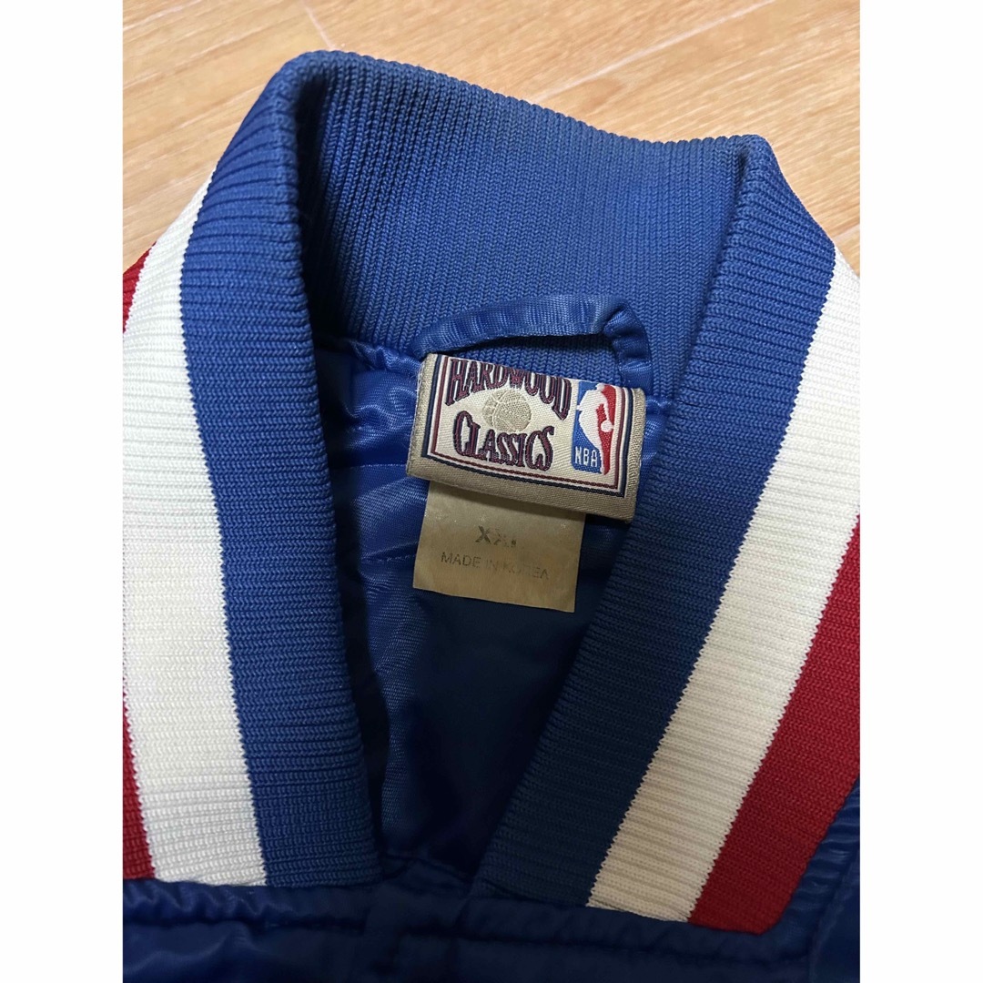 Majestic(マジェスティック)の90s NBA WASHINGTON Bullets ナイロン スタジャン メンズのジャケット/アウター(スタジャン)の商品写真