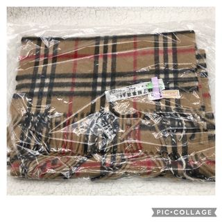 バーバリー(BURBERRY)のBurberry'sバーバリーズ　ノバチェック　カシミヤマフラー　クリーニング済(マフラー/ショール)