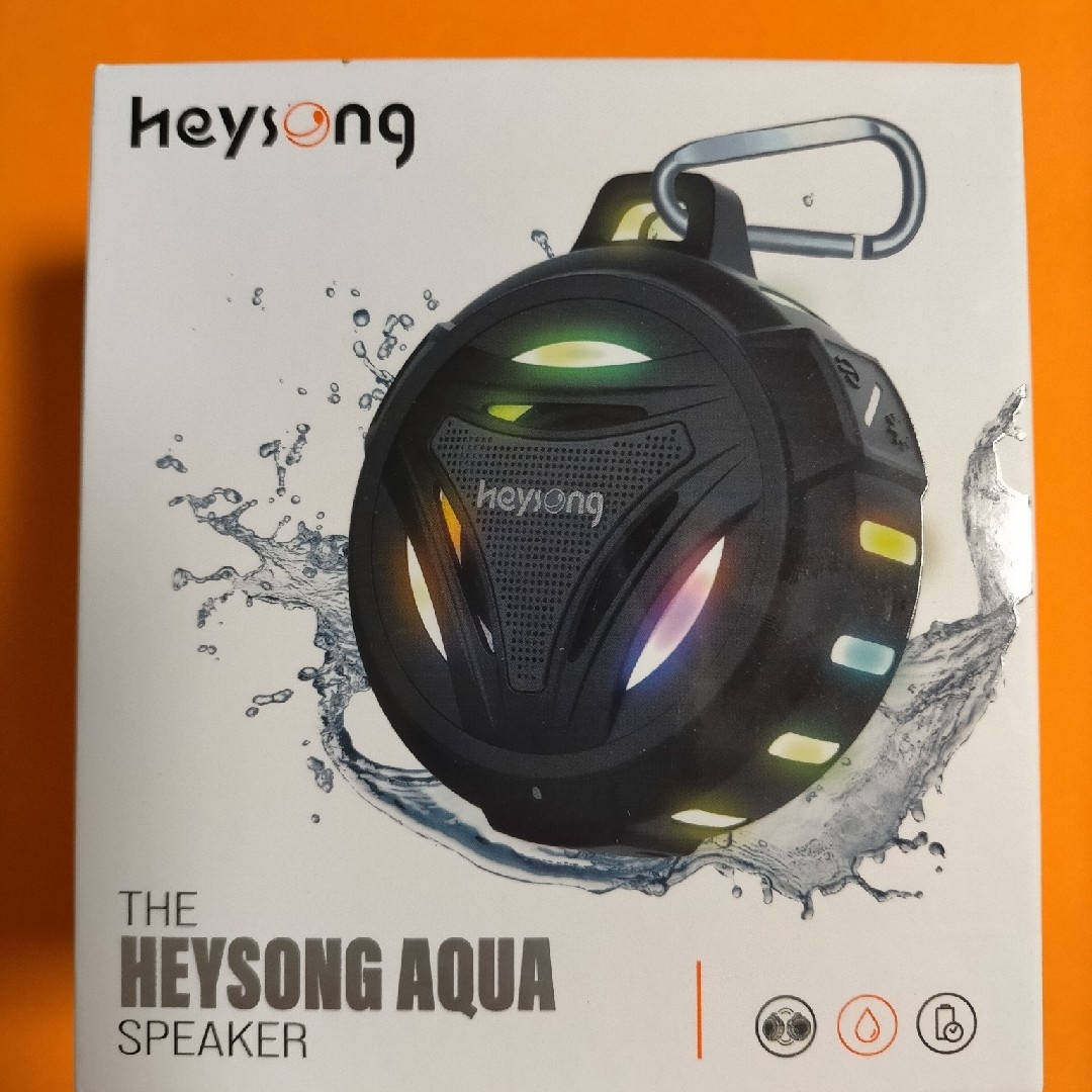 防水スピーカー Bluetooth heysong スピーカー