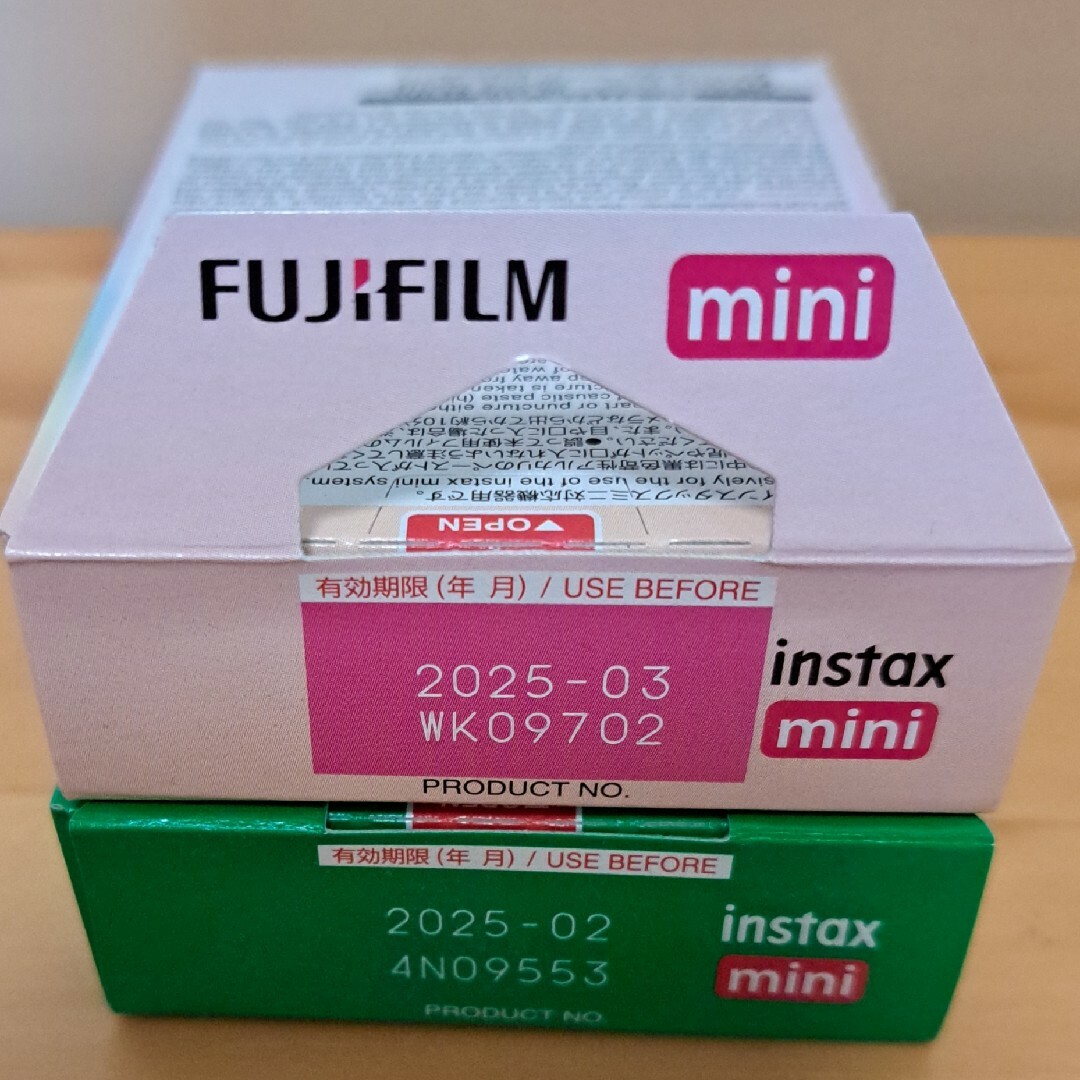 富士フイルム - チェキ フィルム instax mini インスタックスミニ 20枚