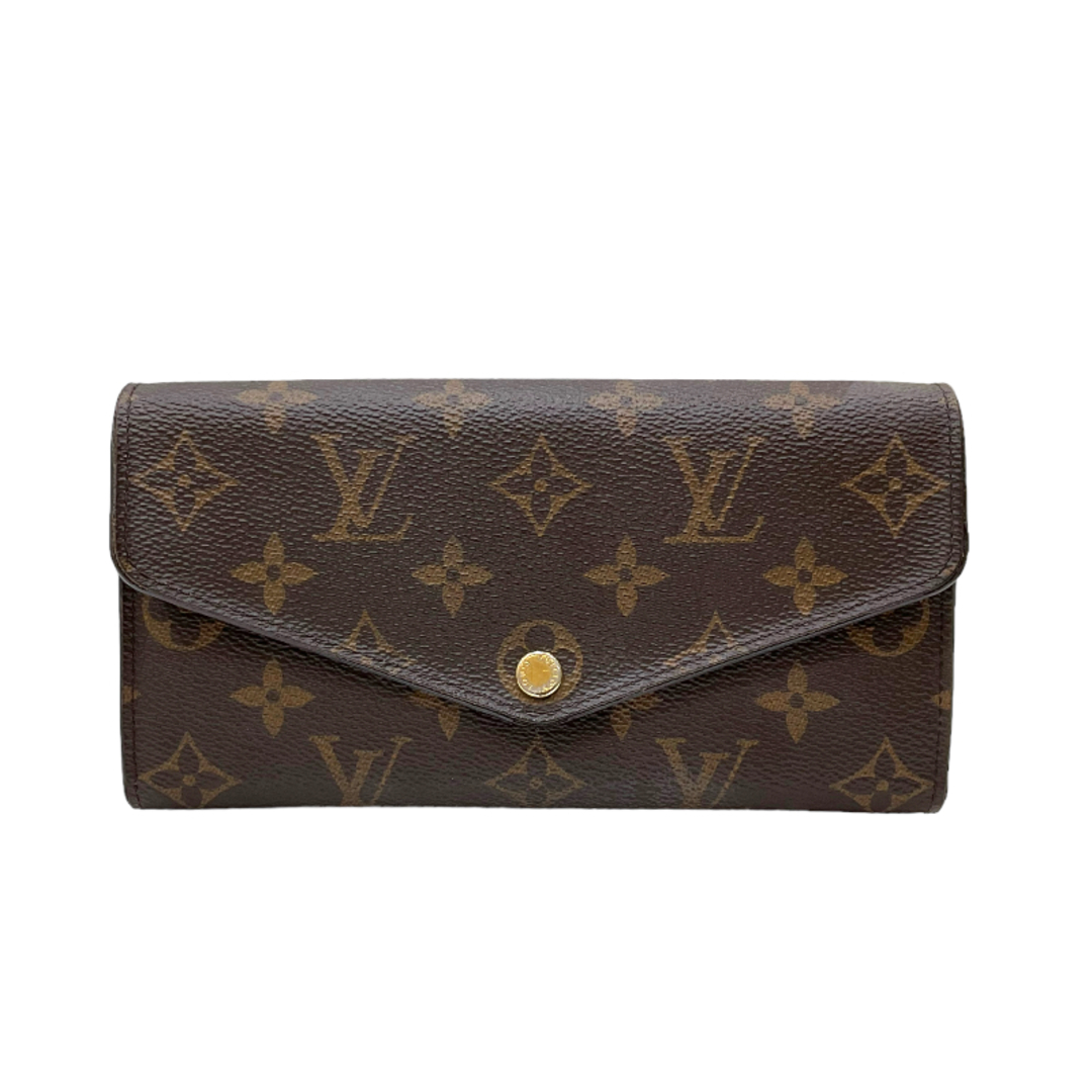 ルイ・ヴィトン LOUIS VUITTON ポルトフォイユ・サラ M60531 ブラウン モノグラム・キャンバス ユニセックス 長財布