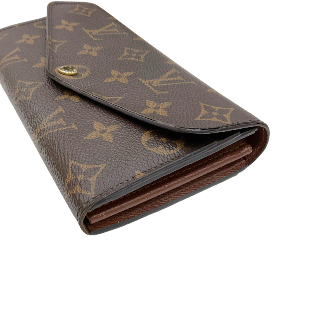 ルイ・ヴィトン LOUIS VUITTON ポルトフォイユ・サラ M60531 ブラウン モノグラム・キャンバス ユニセックス 長財布 4