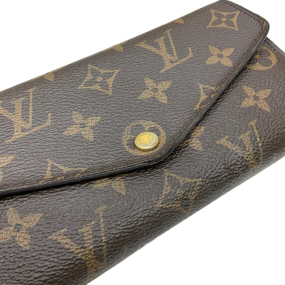 ルイ・ヴィトン LOUIS VUITTON ポルトフォイユ・サラ M60531 ブラウン モノグラム・キャンバス ユニセックス 長財布 9