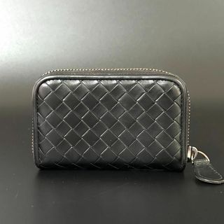 ボッテガヴェネタ(Bottega Veneta)のボッテガヴェネタ 財布 ミニ コインケース イントレチャート ブラック(ハンドバッグ)