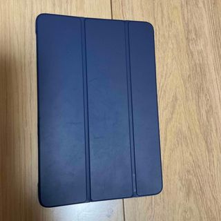 アップル(Apple)の中古　Apple純正品　iPad mini 4 ケース　カバー　紺色　ネイビー(iPadケース)