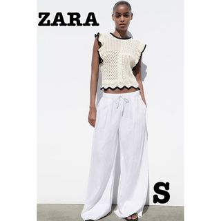 セール【未使用】 ZARA  オープンバック サマー ニットベスト