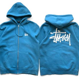 激レア　stussy ベーシックパーカー　ボックス　ストリート　スケート　サーフ