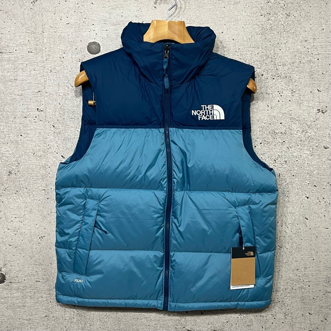 THE NORTH FACE　ダウンベスト　ネイビー　メンズ　M